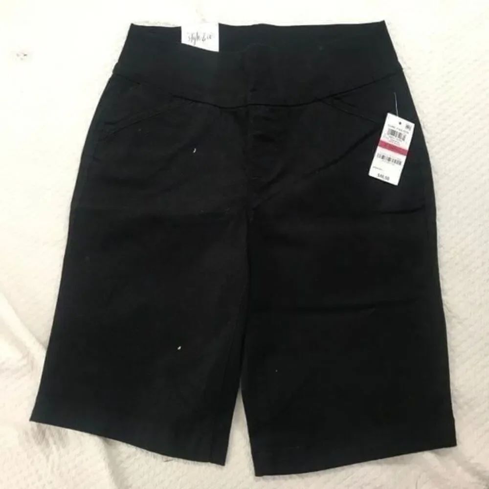 Style & CO size S black shorts 0017